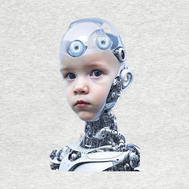 Choose Your Favorite Baby Robot Concept - Adorable and Futuristic Design by AmazinfArt